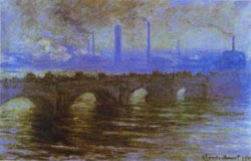 Picturile lui Monet pot oferi indicii despre originea poluării din Londra