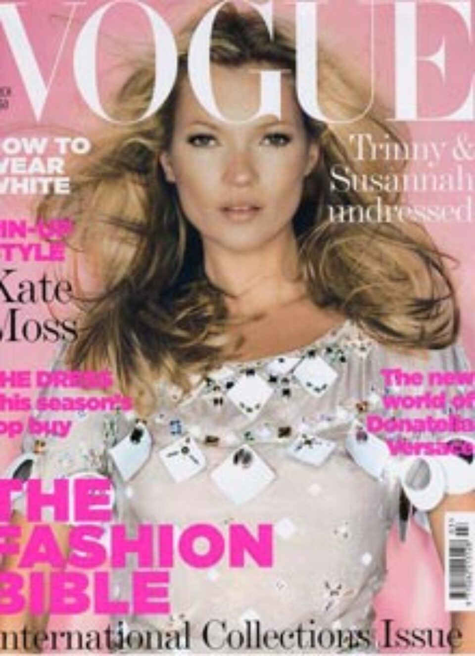 Kate Moss revine în forță în lumea modei