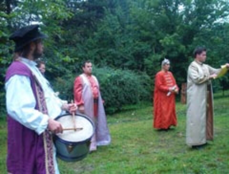 Festivitatea de deschidere a primei ediții a Festivalului Medieval „Ștefan cel Mare”