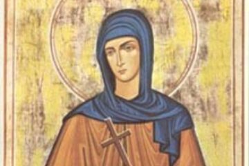 Tot în aceasta ziua facem si pomenirea Preacuvioasei Maicii noastre TEODORA DE LA SIHLA, care a sihastrit multi ani, la sfârsitul secolului al XVII-lea, într-o pestera din preajma Schitului Sihla-Neamt.