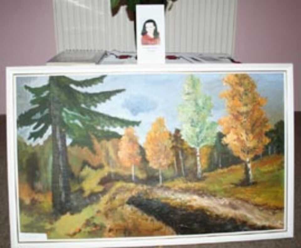 Flori pe simeze, flori pe mormântul Svetlanei