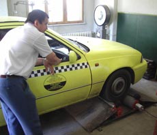 Suceava, singurul județ din Moldova dotat cu un stand pentru verificarea taximetrelor