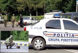 O cutie cu scule a blocat zona Mărășești aproape o oră