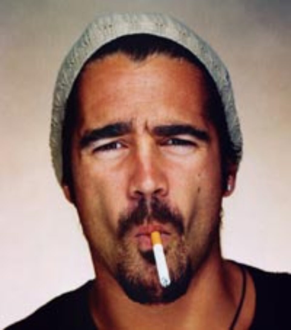 Colin Farrell este dependent de tutun