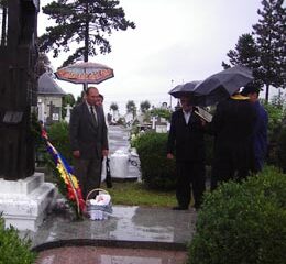 Istoricul Ioan Grămadă, comemorat la cimitirul Pacea