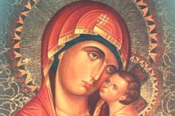 Astăzi se împlinesc trei ani de când a lăcrimat pentru prima oară Icoana Maicii Domnului din Biserica „Sf. Ierarh Nicolae”, din curtea spitalului Suceava