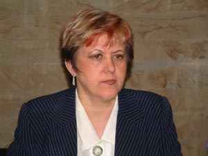 Angela Zarojanu - viceprimarul Sucevei