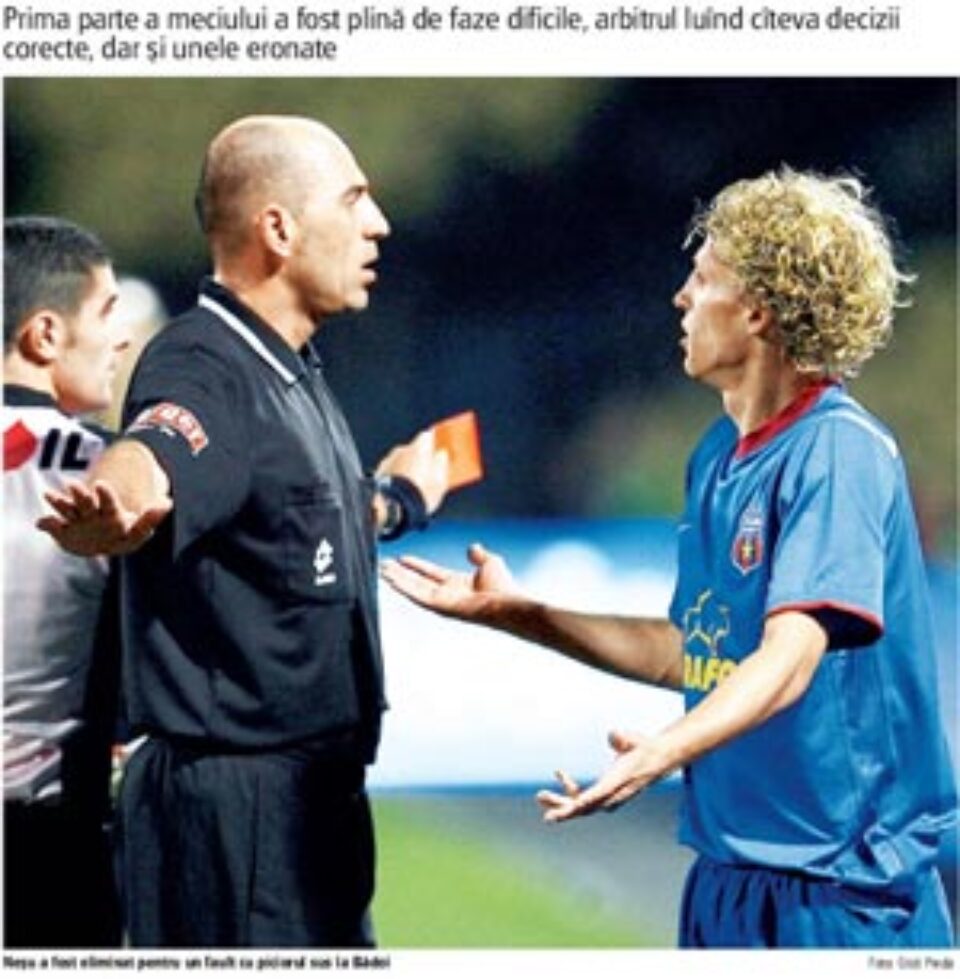 Rapid și Steaua au terminat nedecis într-o partidă tensionată Rapid și Steaua au terminat nedecis într-o partidă tensionată