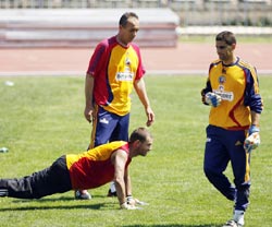 Belarusul vrea să ne ia un punct la București