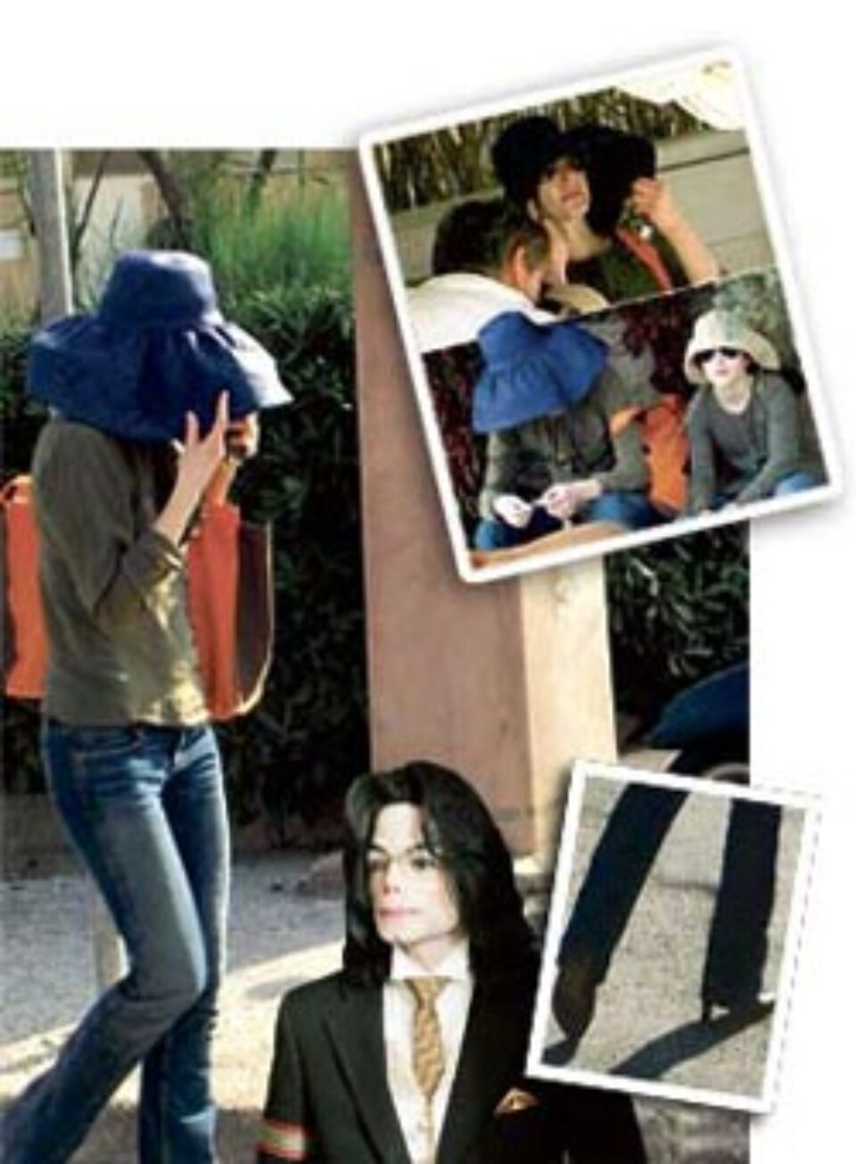 Michael Jackson a fost surprins din nou purtând haine pentru femei