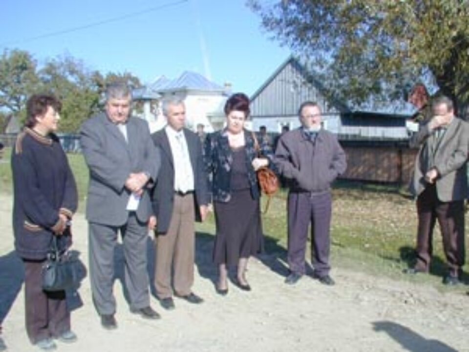 Cinci case noi pentru câteva zeci de sinistrați din Arbore