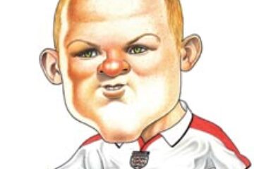 Dispută între Wayne Rooney și un suporter englez