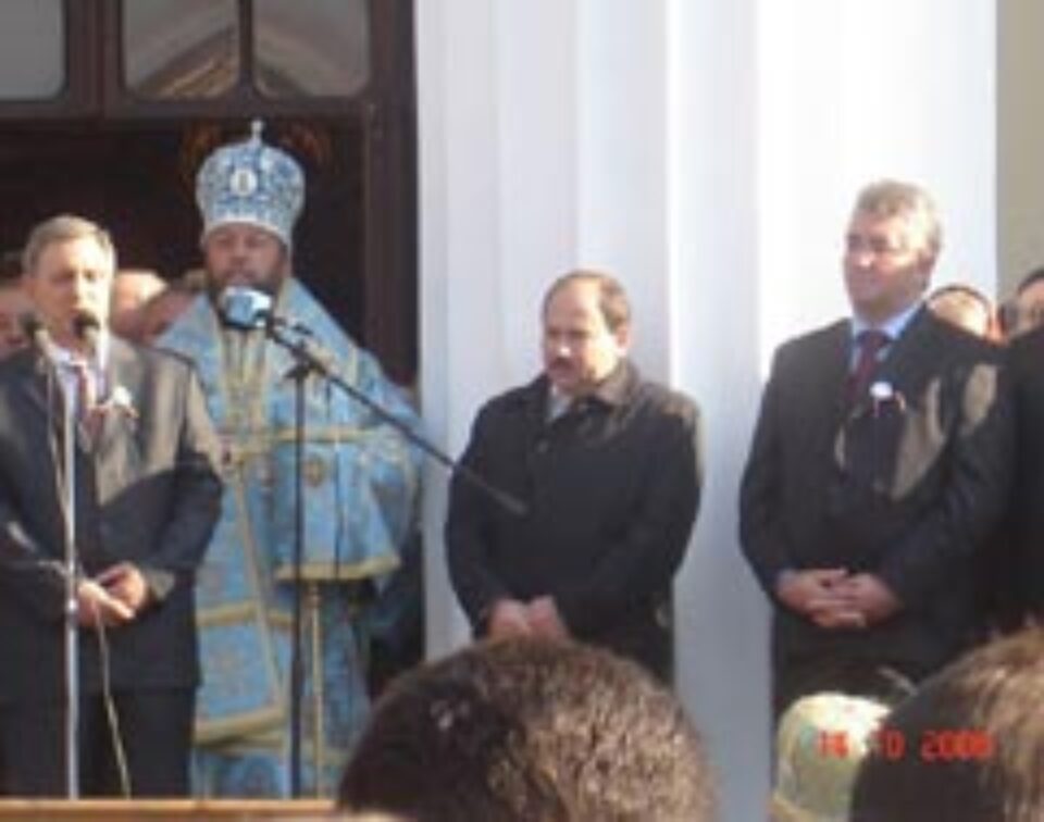 Primarul Ion Lungu a pus bazele înfrățirii Sucevei cu Chișinăul Primarul Ion Lungu a pus bazele înfrățirii Sucevei cu Chișinăul