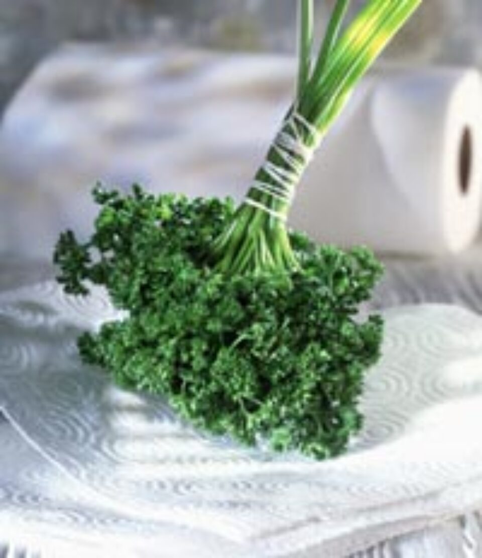 Pătrunjelul, antioxidant și antialergic