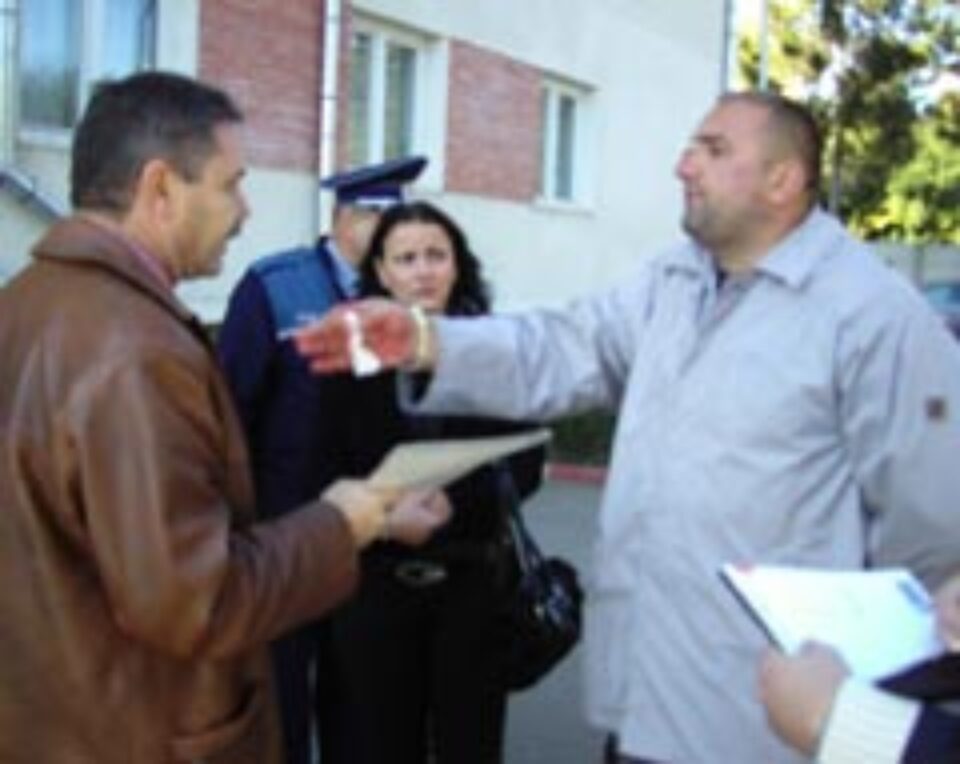 Daniel Ştefan Blănaru, zis „Blană” şi şeful Poliţiei Fălticeni, Eugen Rotaru