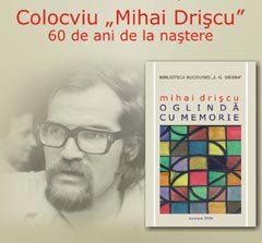 Mihai Drișcu, „zbor reluat spre veșnicie”