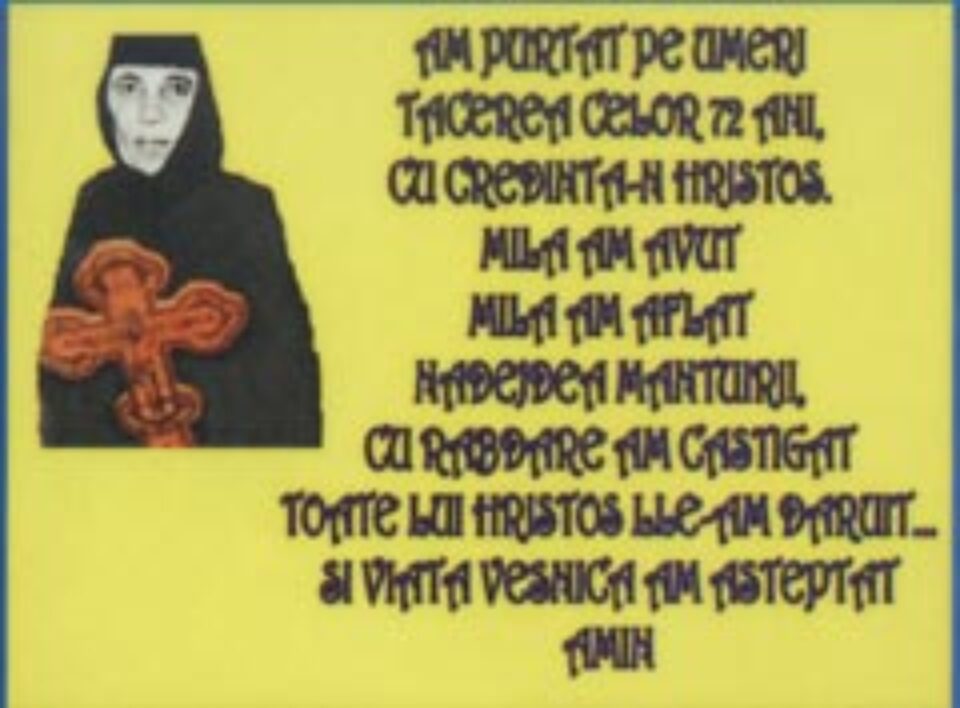 Suferința celor 72 de ani ai Monahiei Măria