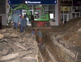 Avarie la rețeaua de termoficare din centrul Sucevei