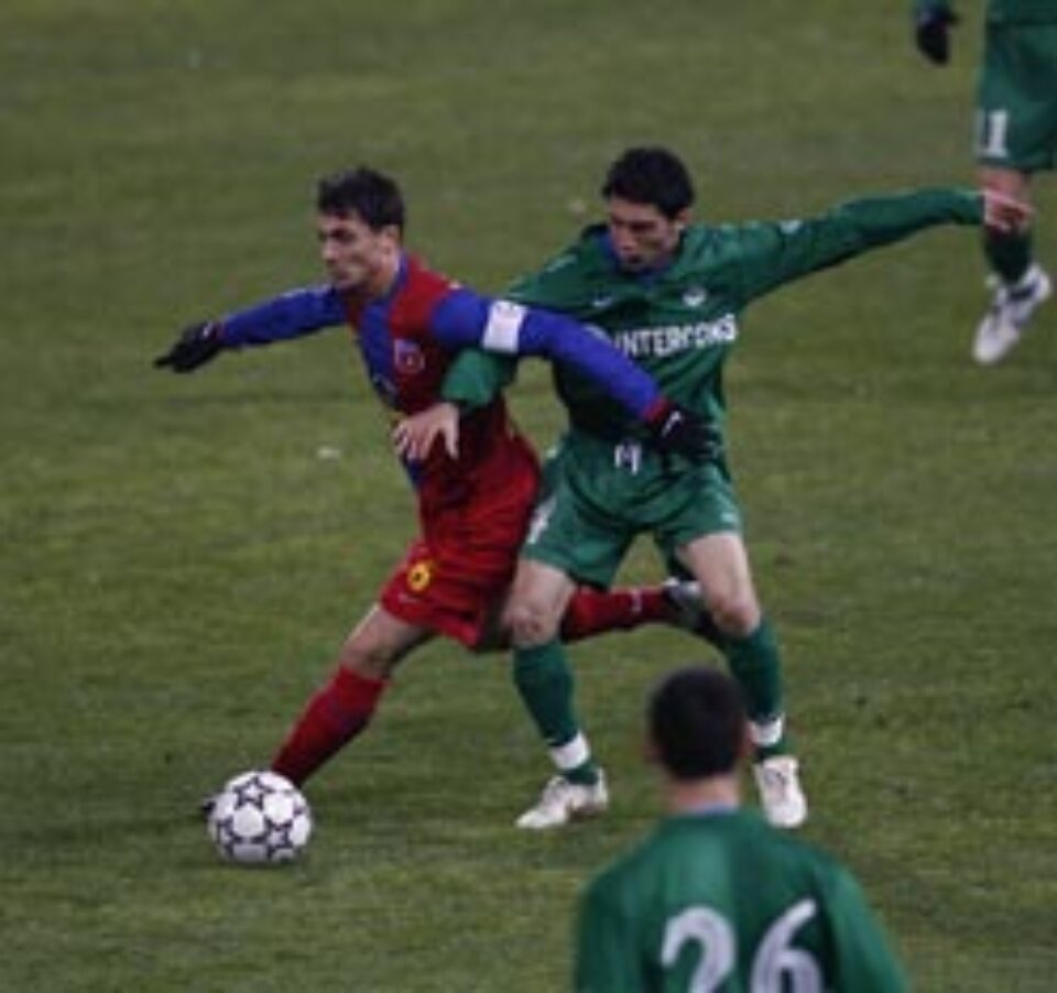 Steaua a făcut instrucție cu FC Național