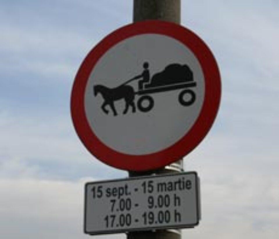 De astăzi, circulație restricționată pentru căruțe în Suceava