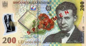 BNR va pune în circulație, la 1 decembrie, bancnota de 200 de lei