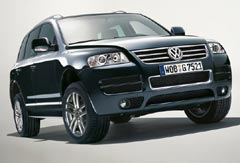 Volkswagen Touareg pentru prefecți și șefi de IJSU