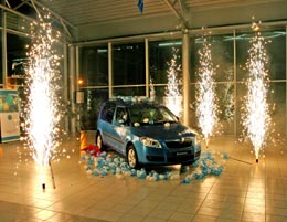 Skoda a lansat oficial la Suceava „Skoda Roomster”