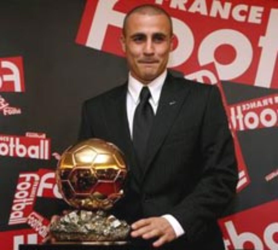 Cannavaro a primit Balonul de Aur 2006