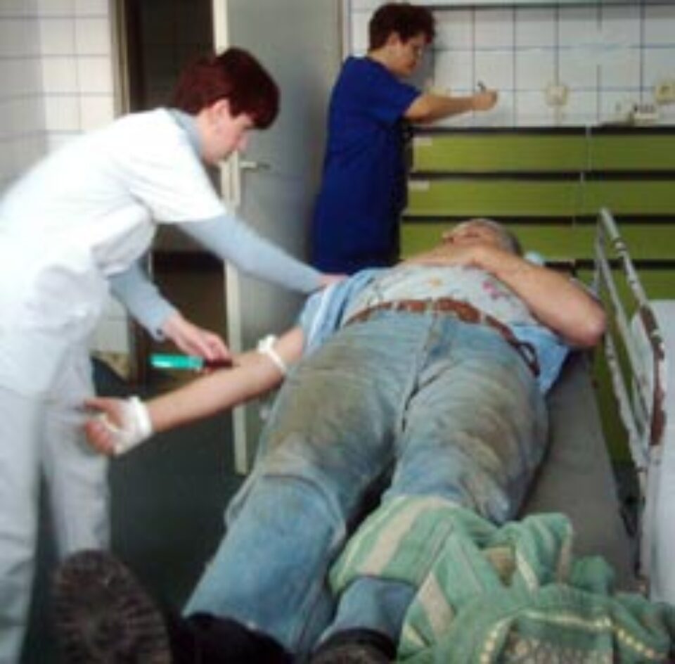 Accident rutier provocat de un șofer beat turtă