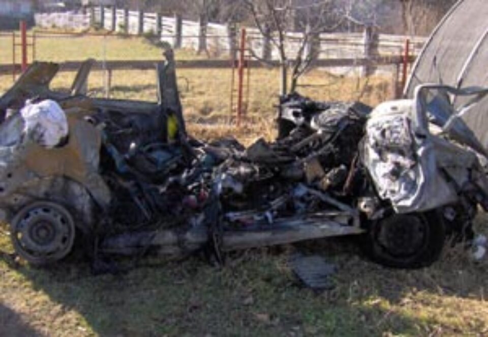 Doi copii și trei adulți au ars de vii