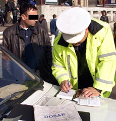 Șoferii, „premiați” cu 125 de puncte de penalizare