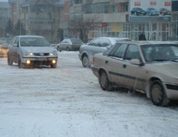 Poliția Rutieră face recomandări pentru circulația în condiții de iarnă