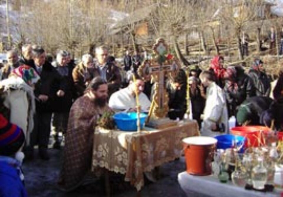 „Sfințirea apelor” la Negrileasa