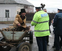 Nici o amendă pentru căruțași, la controlul anunțat pompos de Primărie