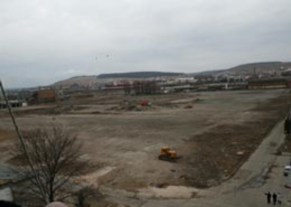 Aici încep luna viitoare lucrările de amenajare a celui mai mare complex comercial din nordul Moldovei