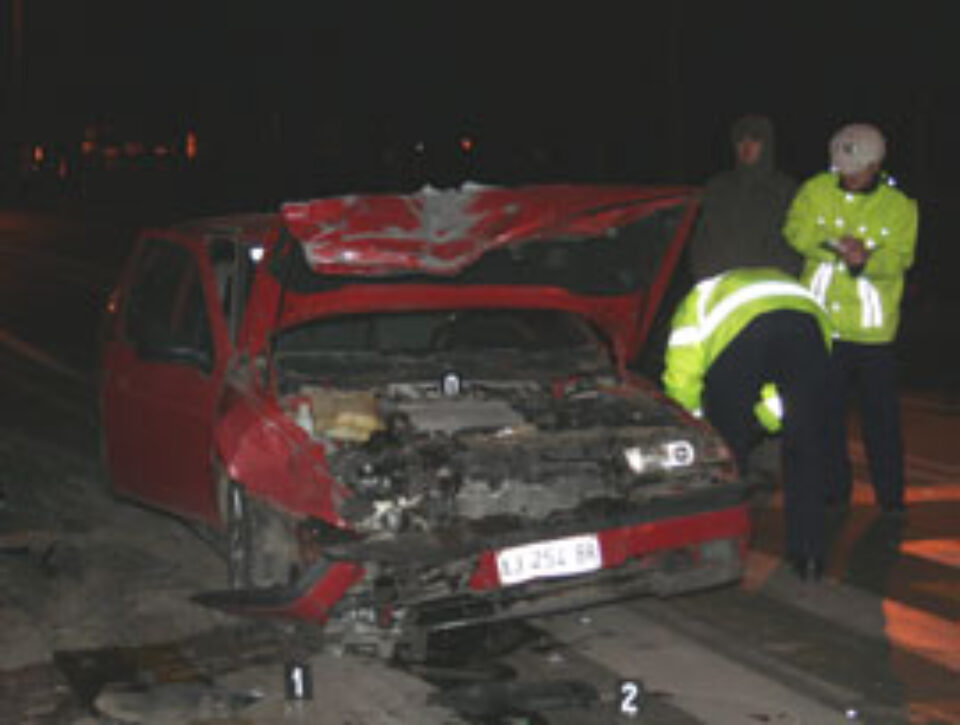 Tamponare spectaculoasă pe străzile Sucevei