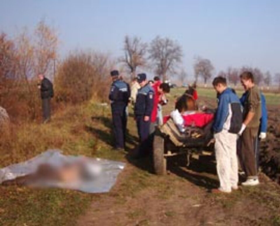 Căruţa cel mai folosit mijloc de transport pentru a duce cadavrele la morga