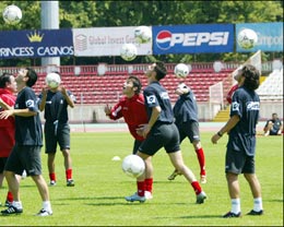 Moral bun înaintea dublei cu Benfica