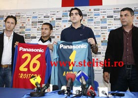 Croitoru și brazilianul Andrey, prezentați oficial