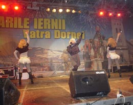 “Serbările Iernii” au continuat la Vatra Dornei