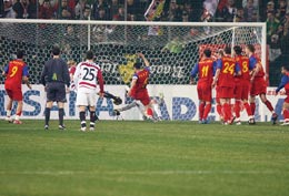 Net inferiori în fața spaniolilor de la Sevilla