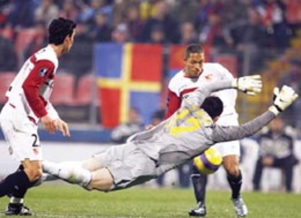 Net inferiori în fața spaniolilor de la Sevilla