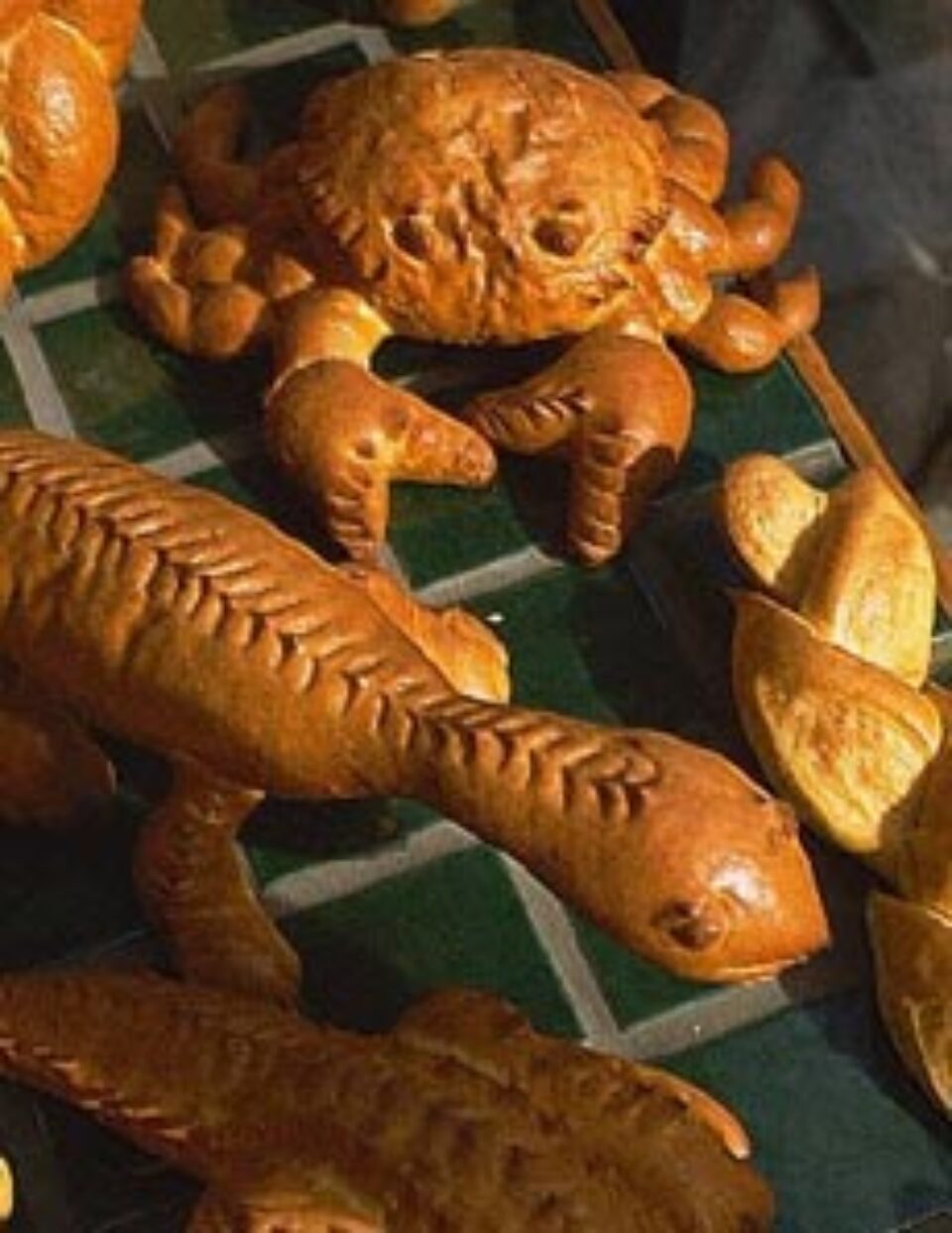 Sculpturi din pâine pentru decorarea mesei