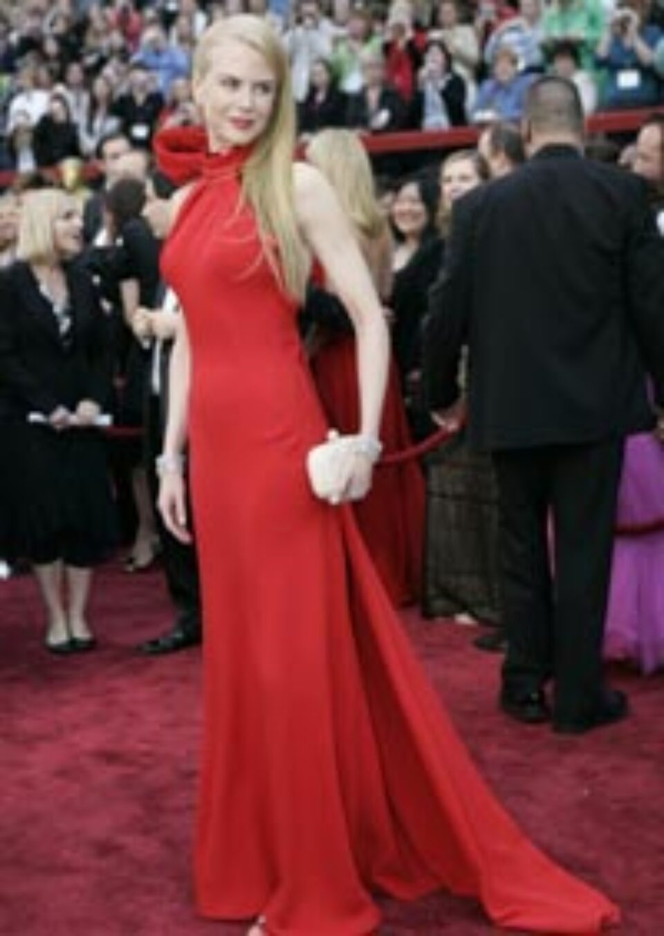 Nicole Kidman a părut gătită mai degrabă pentru Crăciun