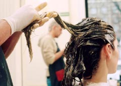 Păr sănătos după vopsire!