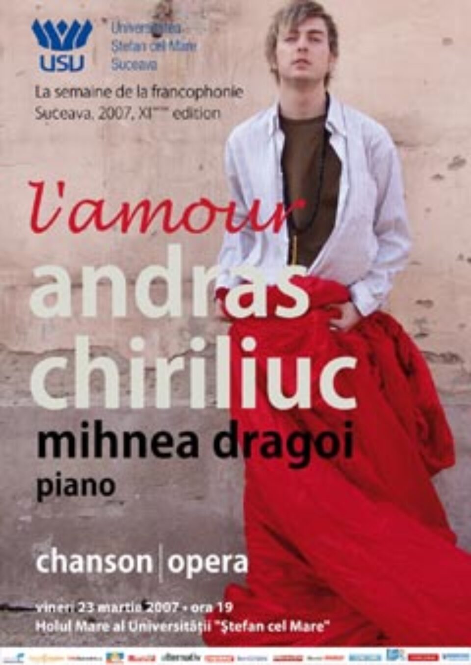 Concert extraordinar: „L’Amour” Concert extraordinar: „L’Amour”