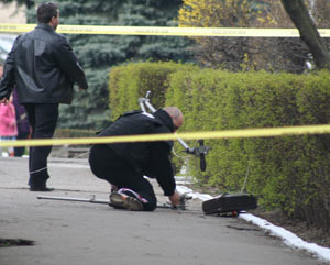 Geantă diplomat aruncată în aer în centrul Sucevei