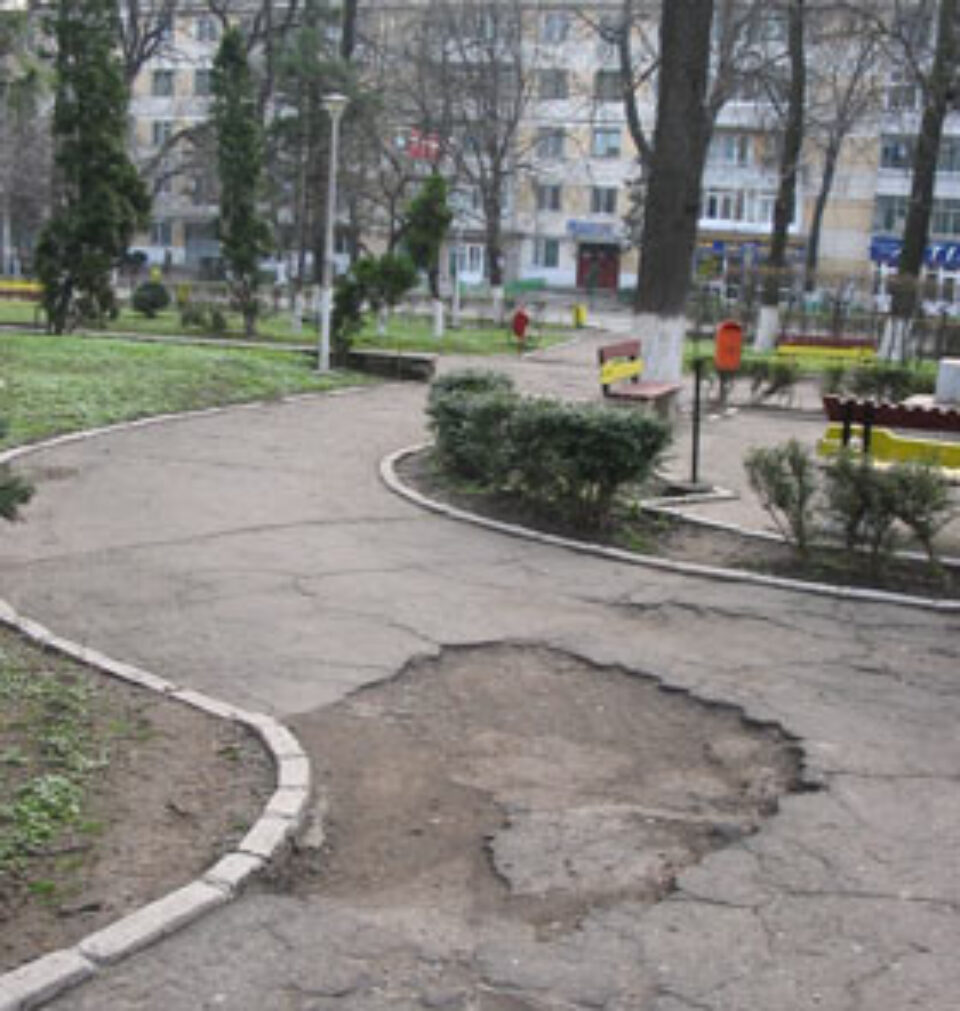 Parcurile și spațiile verzi din Suceava, distruse de nepăsare