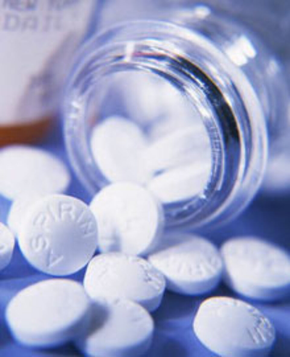 Aspirina, în doze moderate, reduce mortalitatea la femei