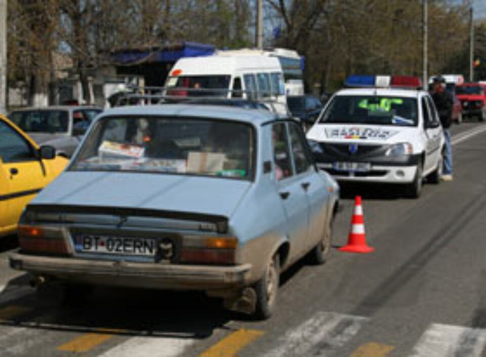 Accidentat pe trecerea de pietoni de la Combinat